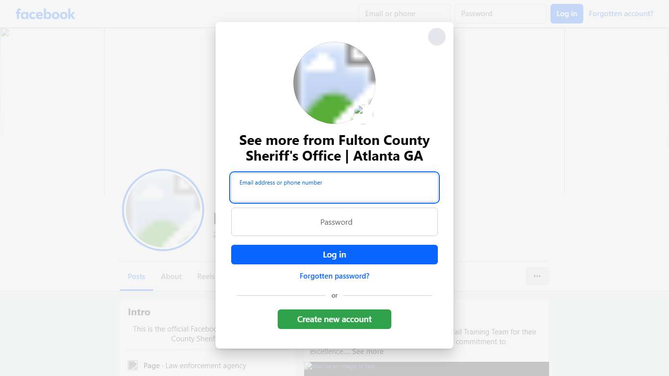 Fulton County Sheriff's Office Atlanta GA Facebook